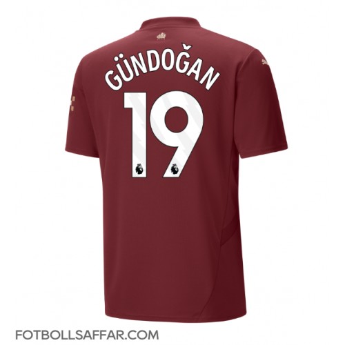 Manchester City Ilkay Gundogan #19 Tredjeställ 2024-25 Kortärmad